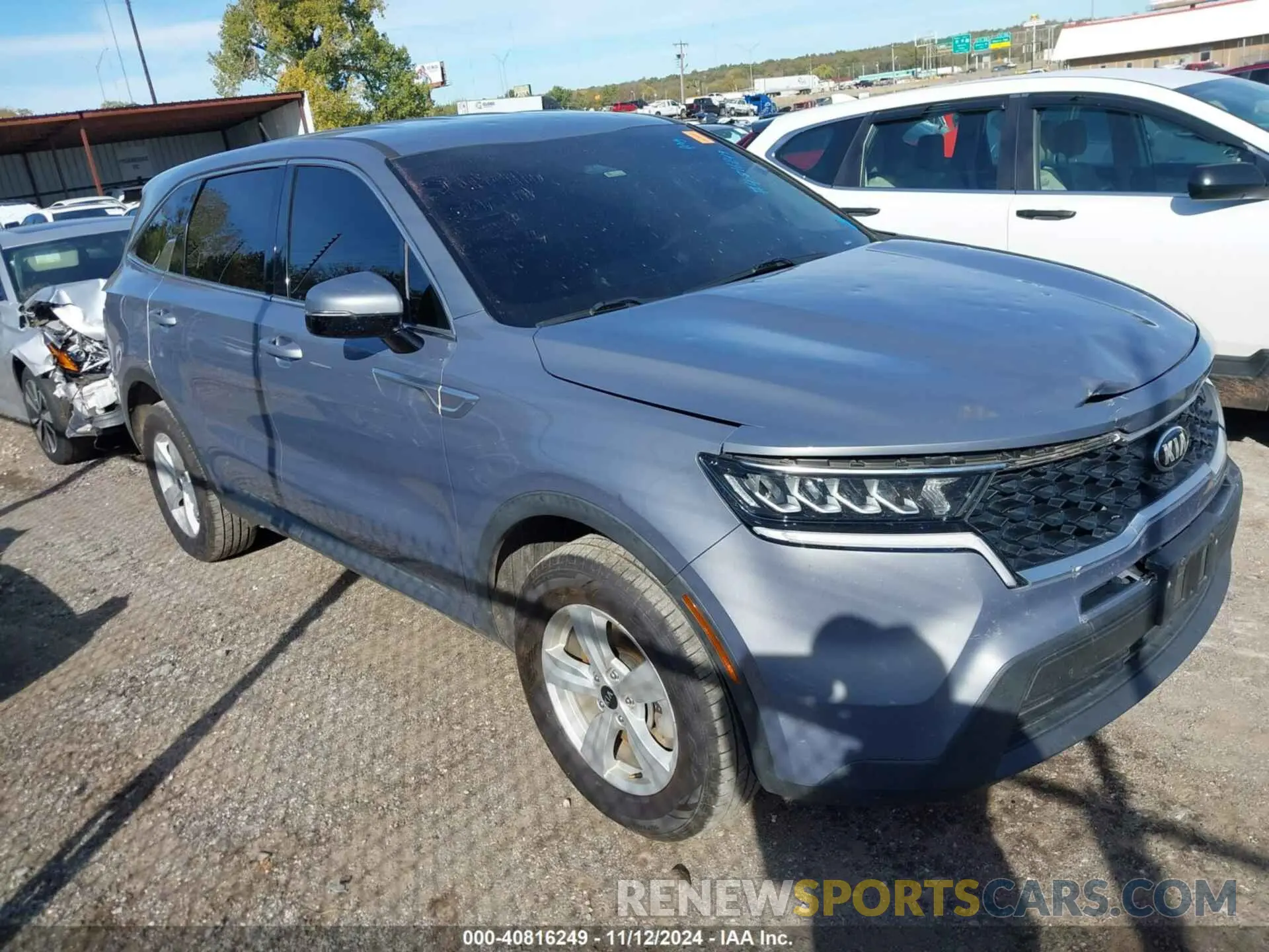 13 fotografías del automóvil dañado 5XYRGDLC3MG017343 KIA SORENTO 2021