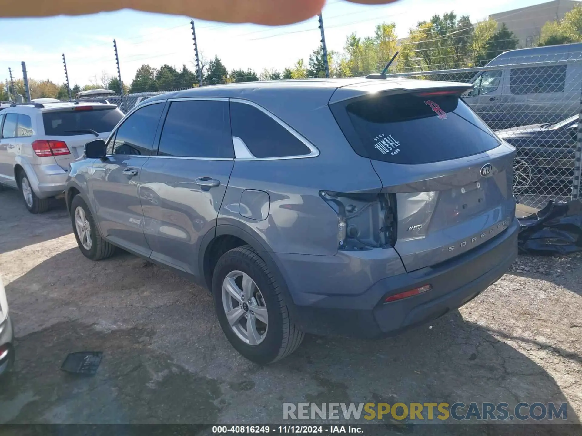 14 fotografías del automóvil dañado 5XYRGDLC3MG017343 KIA SORENTO 2021