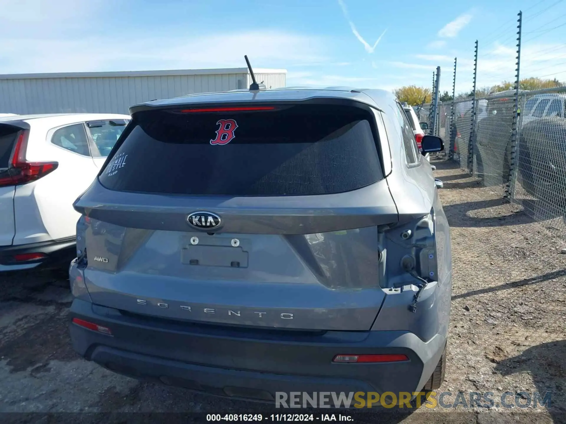 16 fotografías del automóvil dañado 5XYRGDLC3MG017343 KIA SORENTO 2021