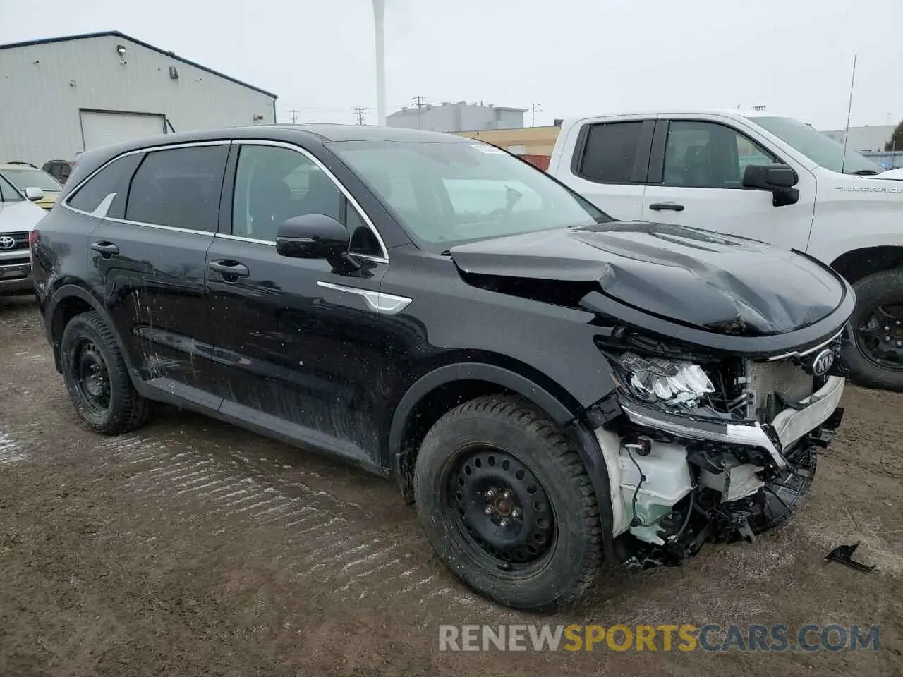 4 fotografías del automóvil dañado 5XYRGDLC4MG003435 KIA SORENTO 2021