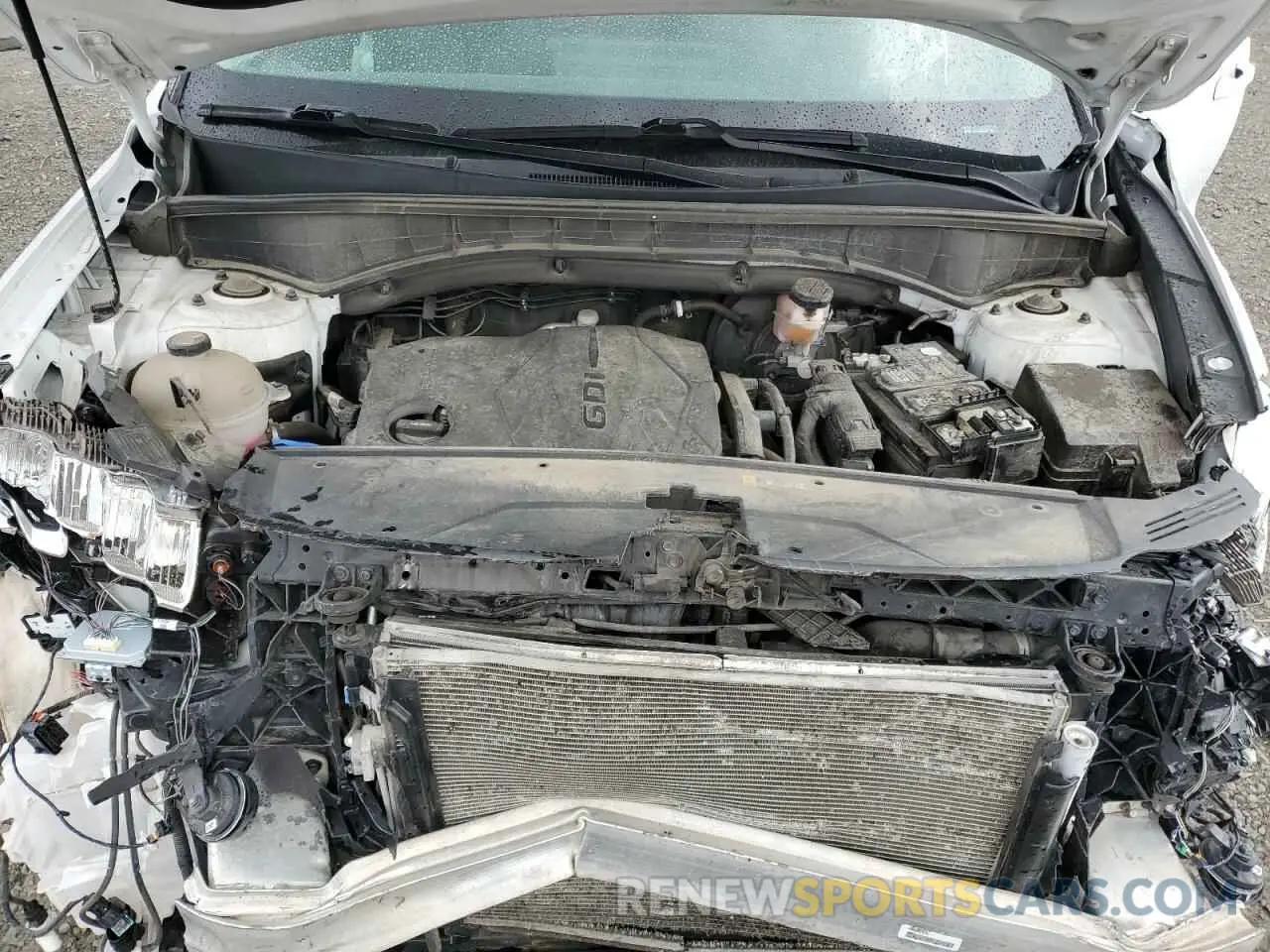 12 fotografías del automóvil dañado 5XYRGDLC4MG008795 KIA SORENTO 2021