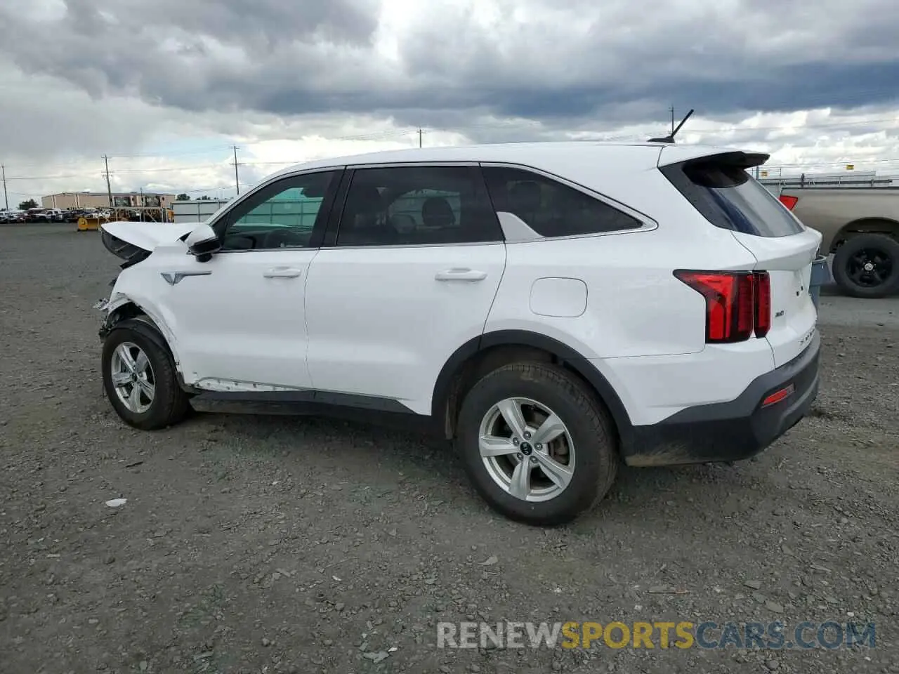 2 fotografías del automóvil dañado 5XYRGDLC4MG008795 KIA SORENTO 2021