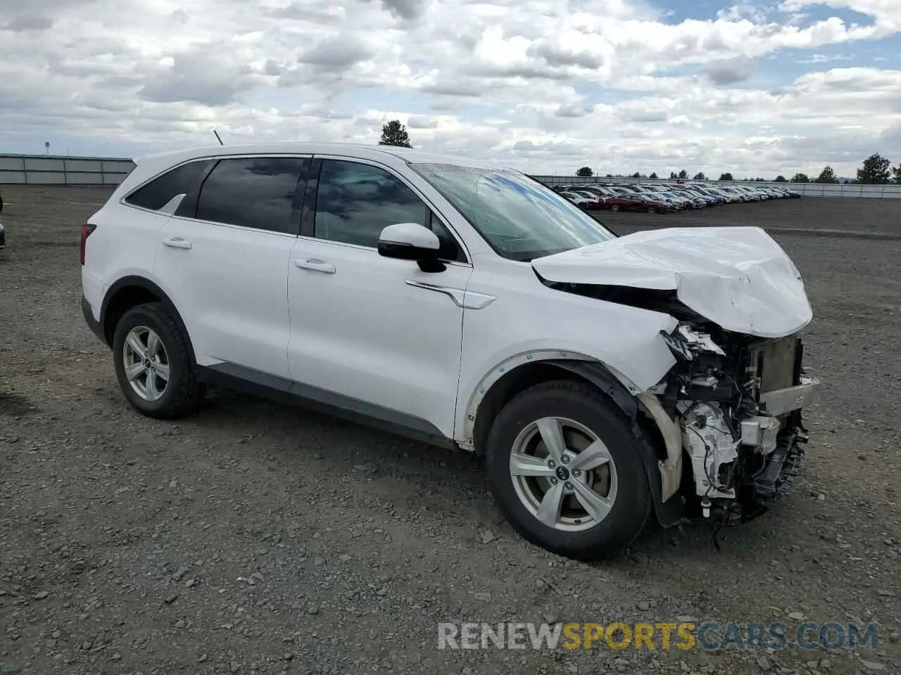 4 fotografías del automóvil dañado 5XYRGDLC4MG008795 KIA SORENTO 2021