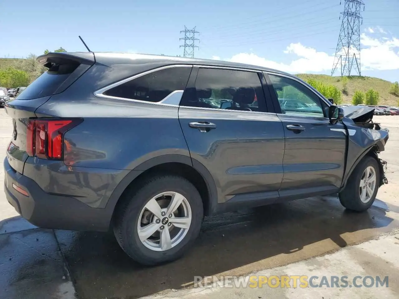 3 fotografías del automóvil dañado 5XYRGDLC4MG018310 KIA SORENTO 2021