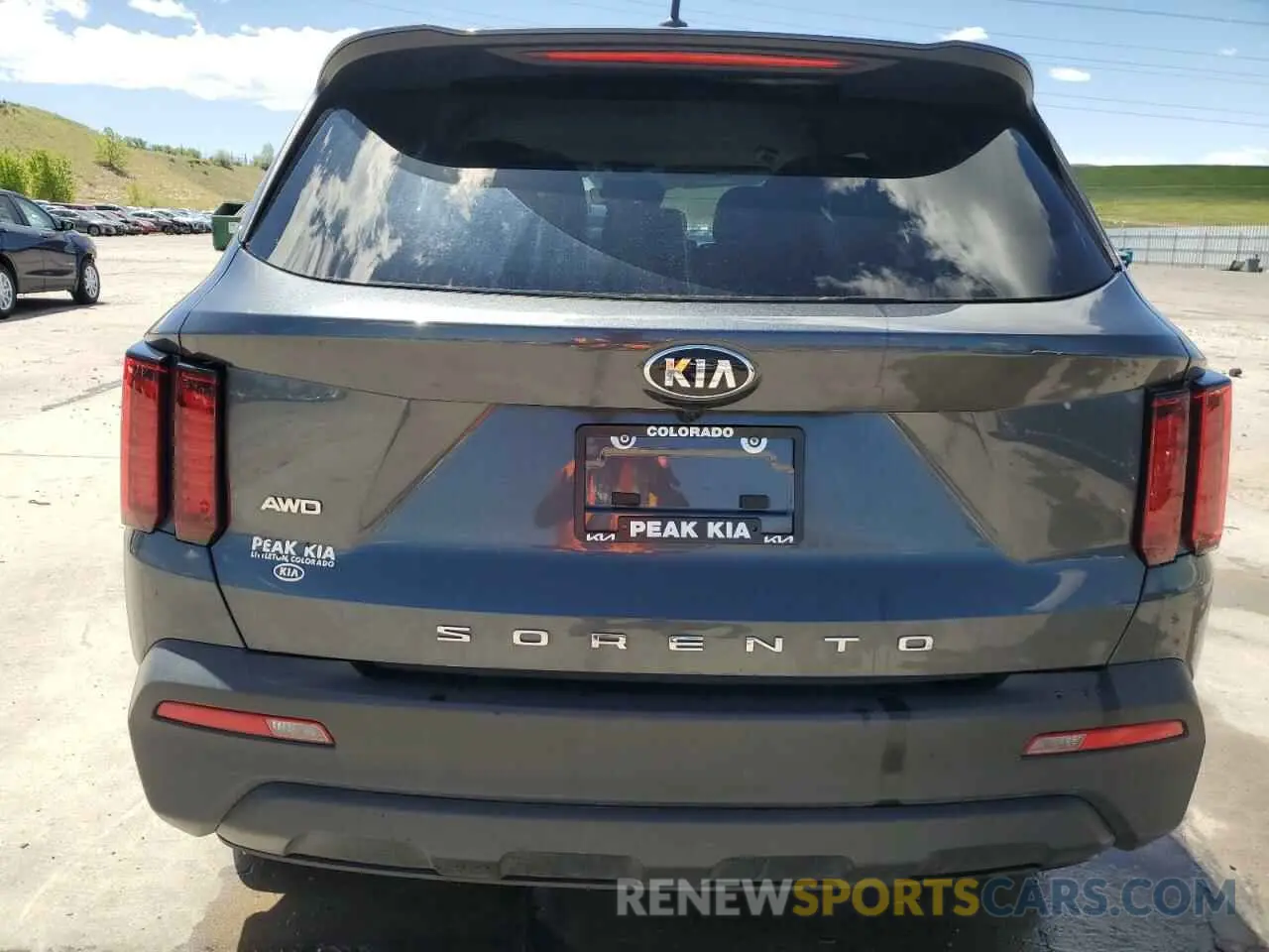 6 fotografías del automóvil dañado 5XYRGDLC4MG018310 KIA SORENTO 2021