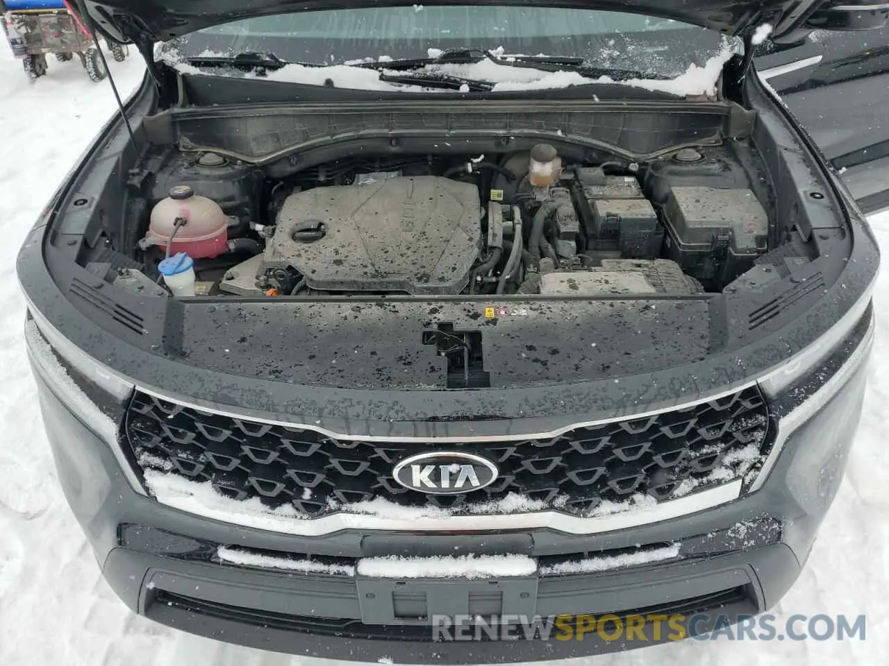 12 fotografías del automóvil dañado 5XYRGDLC5MG052952 KIA SORENTO 2021