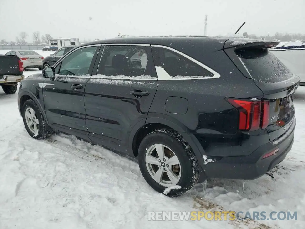 2 fotografías del automóvil dañado 5XYRGDLC5MG052952 KIA SORENTO 2021