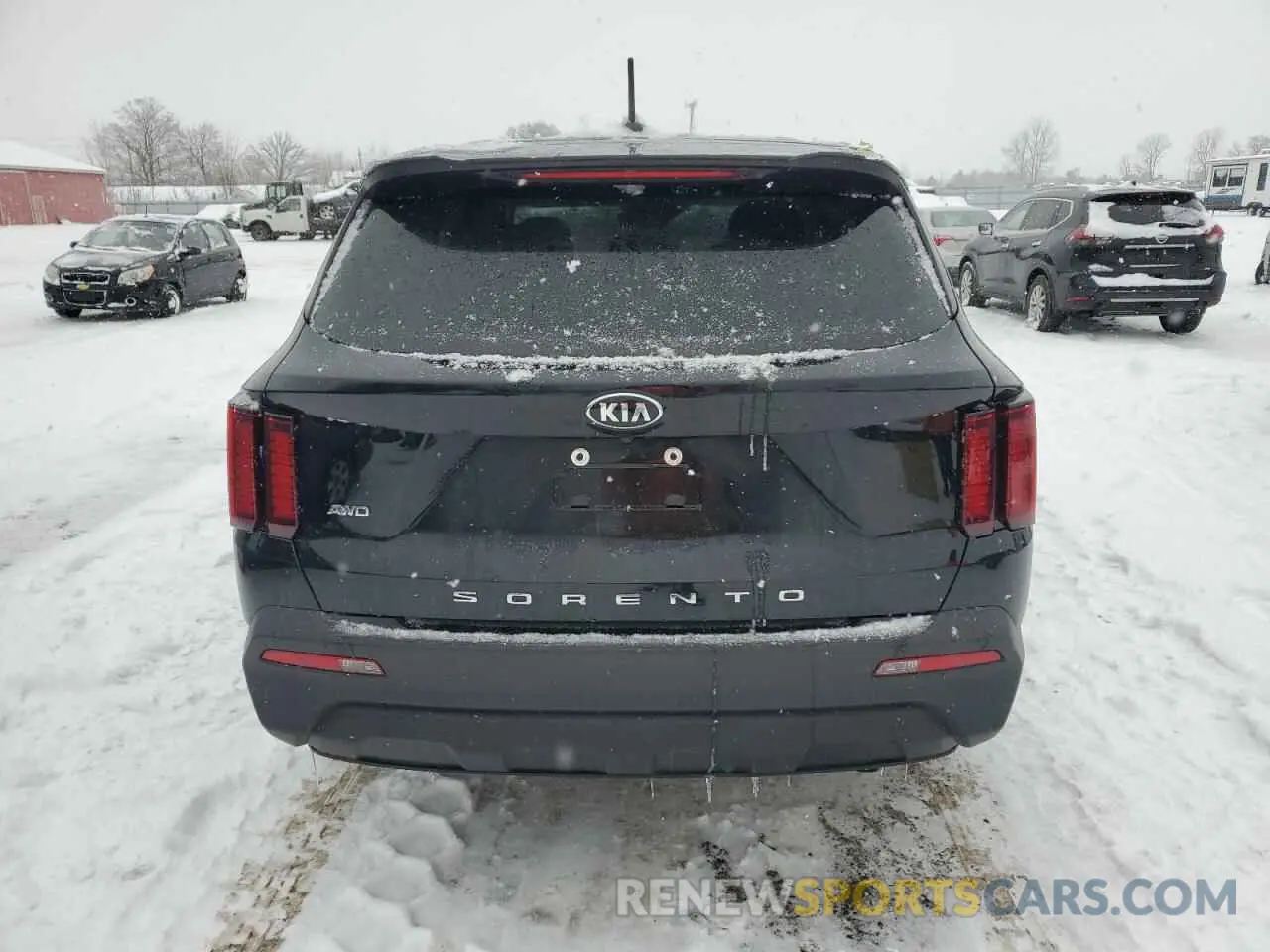 6 fotografías del automóvil dañado 5XYRGDLC5MG052952 KIA SORENTO 2021