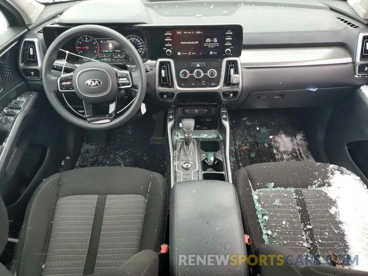 8 fotografías del automóvil dañado 5XYRGDLC5MG052952 KIA SORENTO 2021
