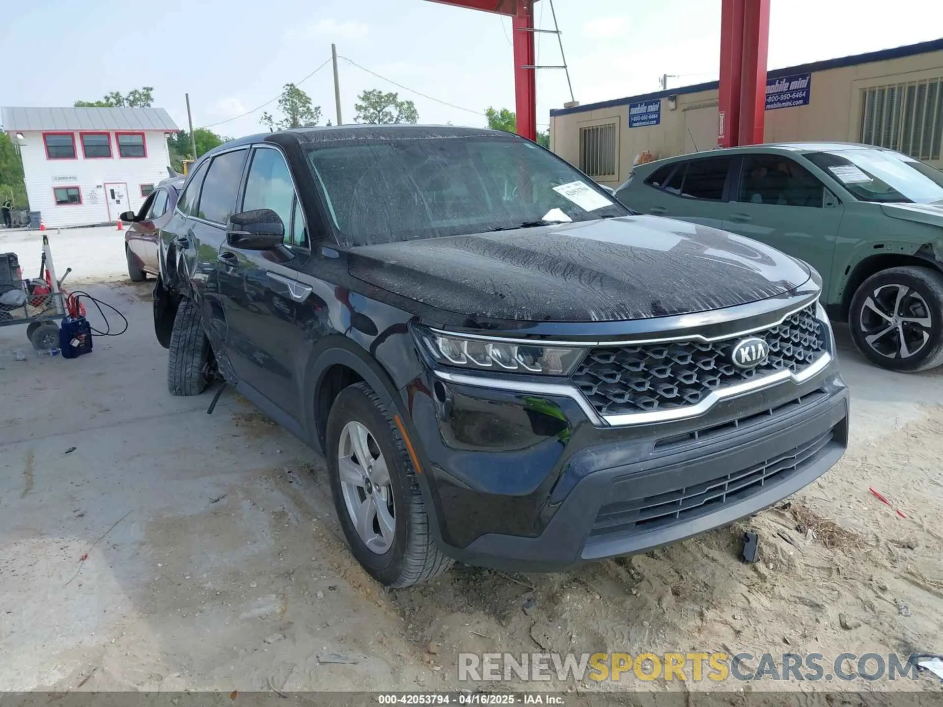 1 fotografías del automóvil dañado 5XYRGDLCXMG018117 KIA SORENTO 2021