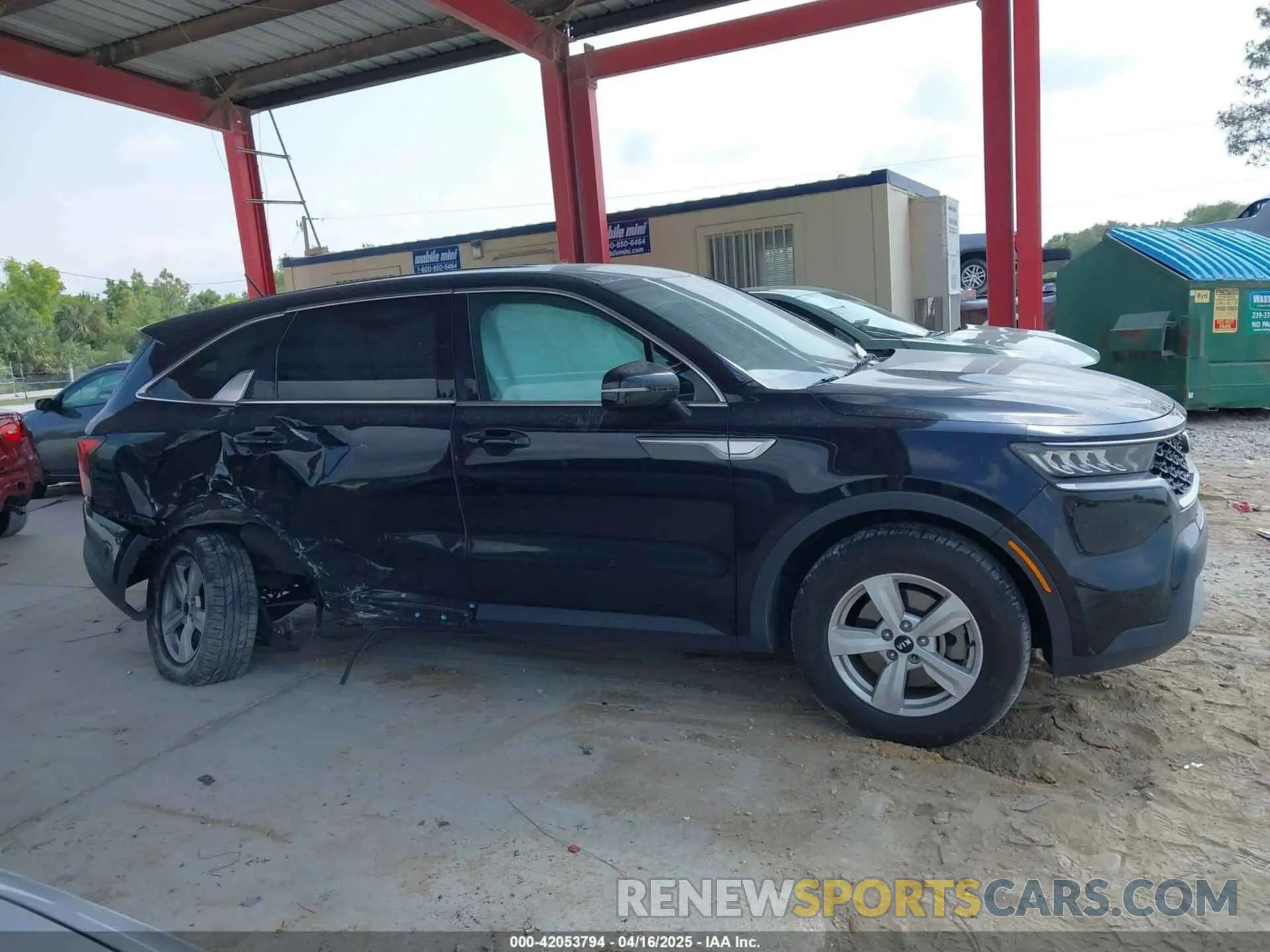 13 fotografías del automóvil dañado 5XYRGDLCXMG018117 KIA SORENTO 2021