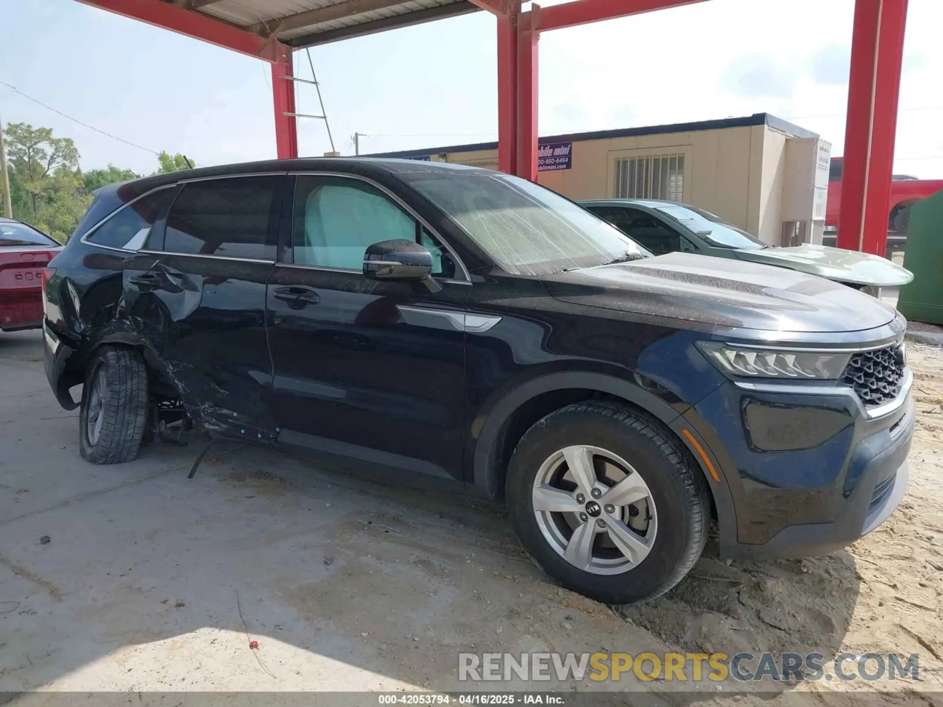 6 fotografías del automóvil dañado 5XYRGDLCXMG018117 KIA SORENTO 2021