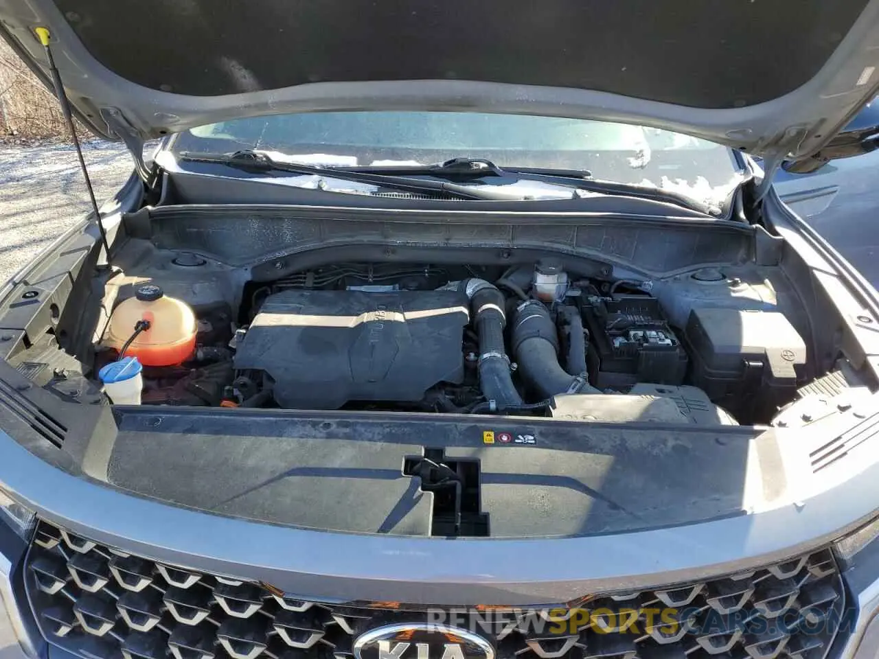 12 fotografías del automóvil dañado 5XYRGDLF9MG042094 KIA SORENTO 2021
