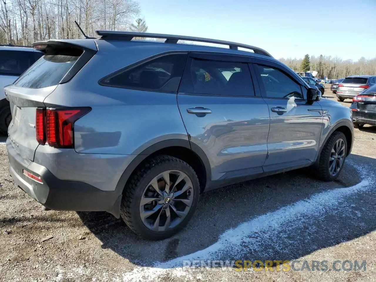 3 fotografías del automóvil dañado 5XYRGDLF9MG042094 KIA SORENTO 2021