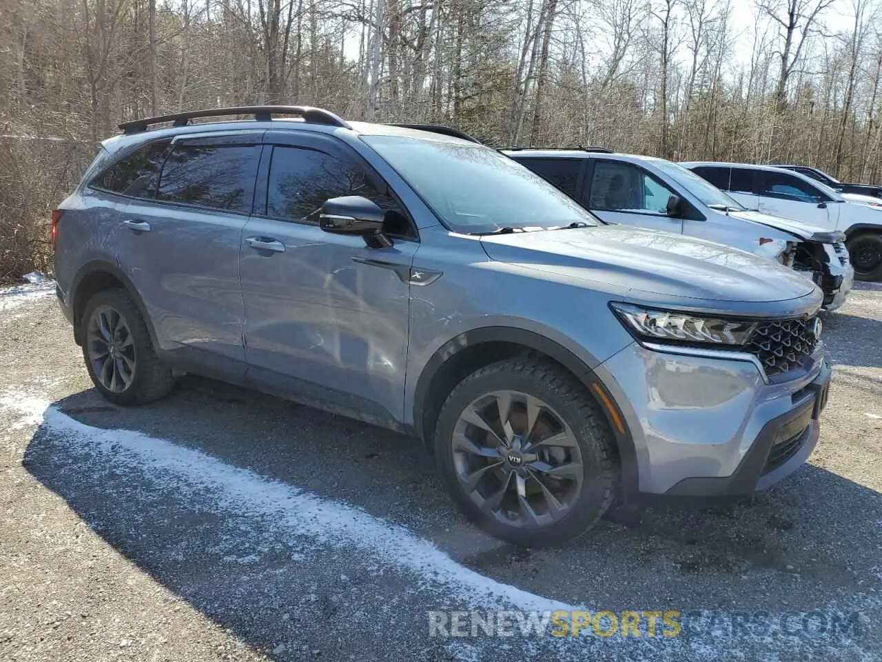 4 fotografías del automóvil dañado 5XYRGDLF9MG042094 KIA SORENTO 2021