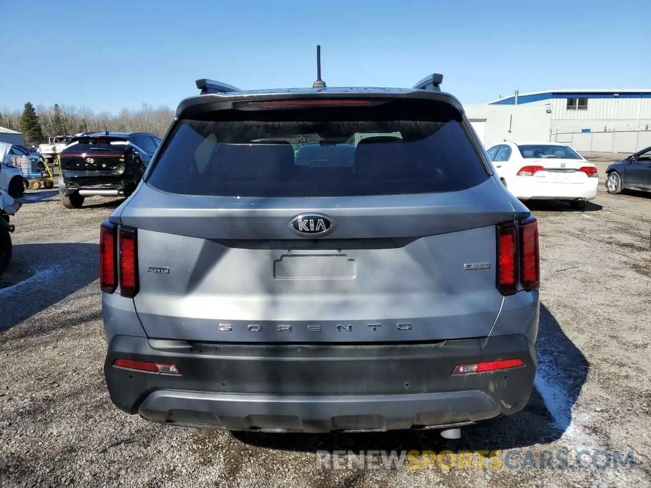 6 fotografías del automóvil dañado 5XYRGDLF9MG042094 KIA SORENTO 2021