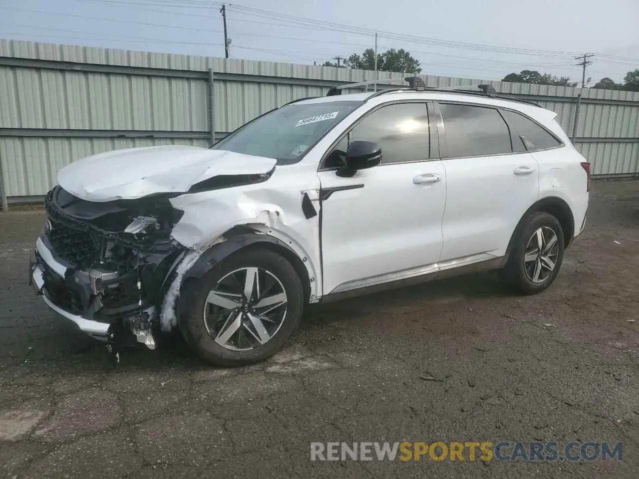 1 fotografías del automóvil dañado 5XYRH4LF4MG031145 KIA SORENTO 2021