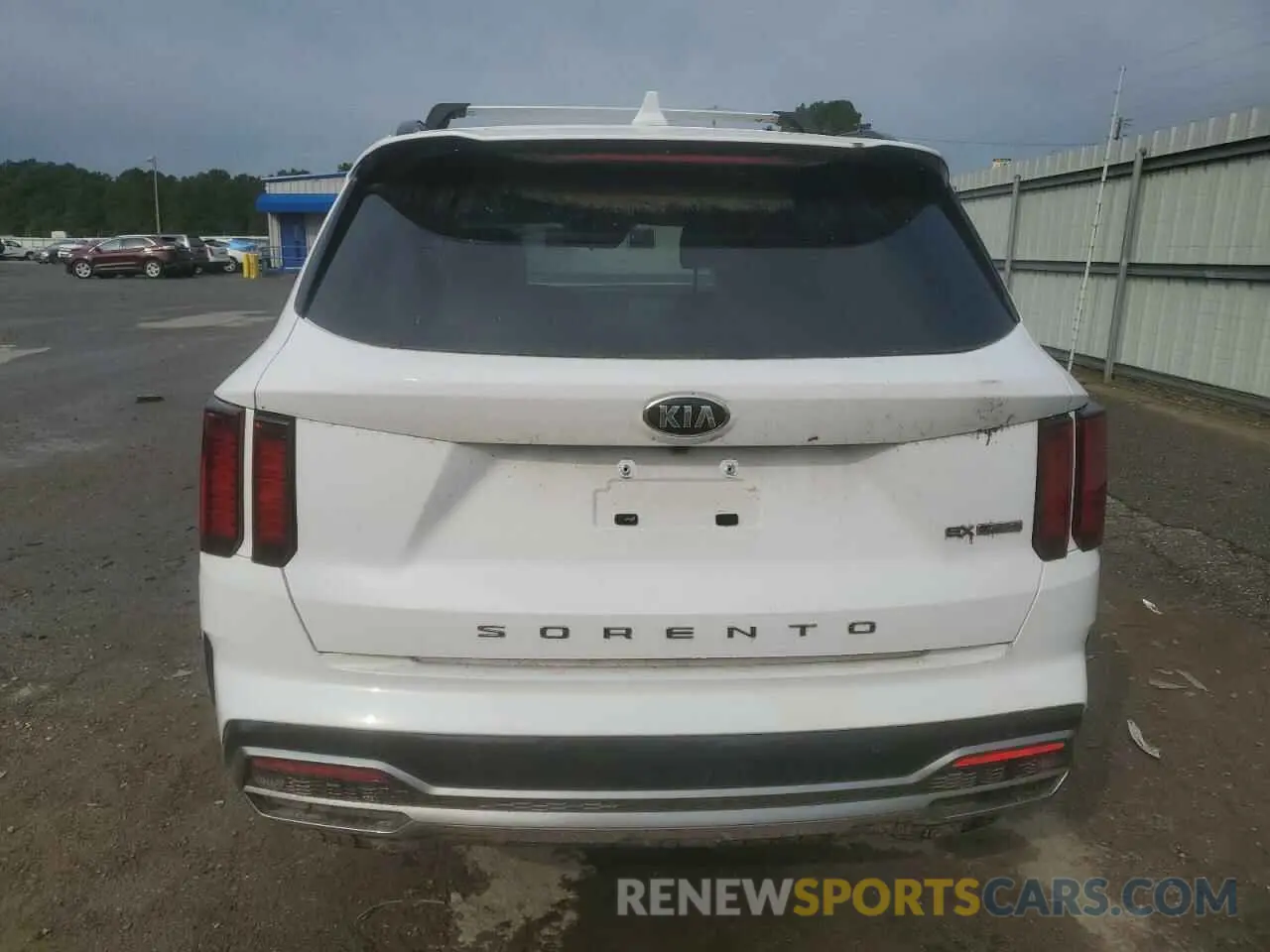 6 fotografías del automóvil dañado 5XYRH4LF4MG031145 KIA SORENTO 2021