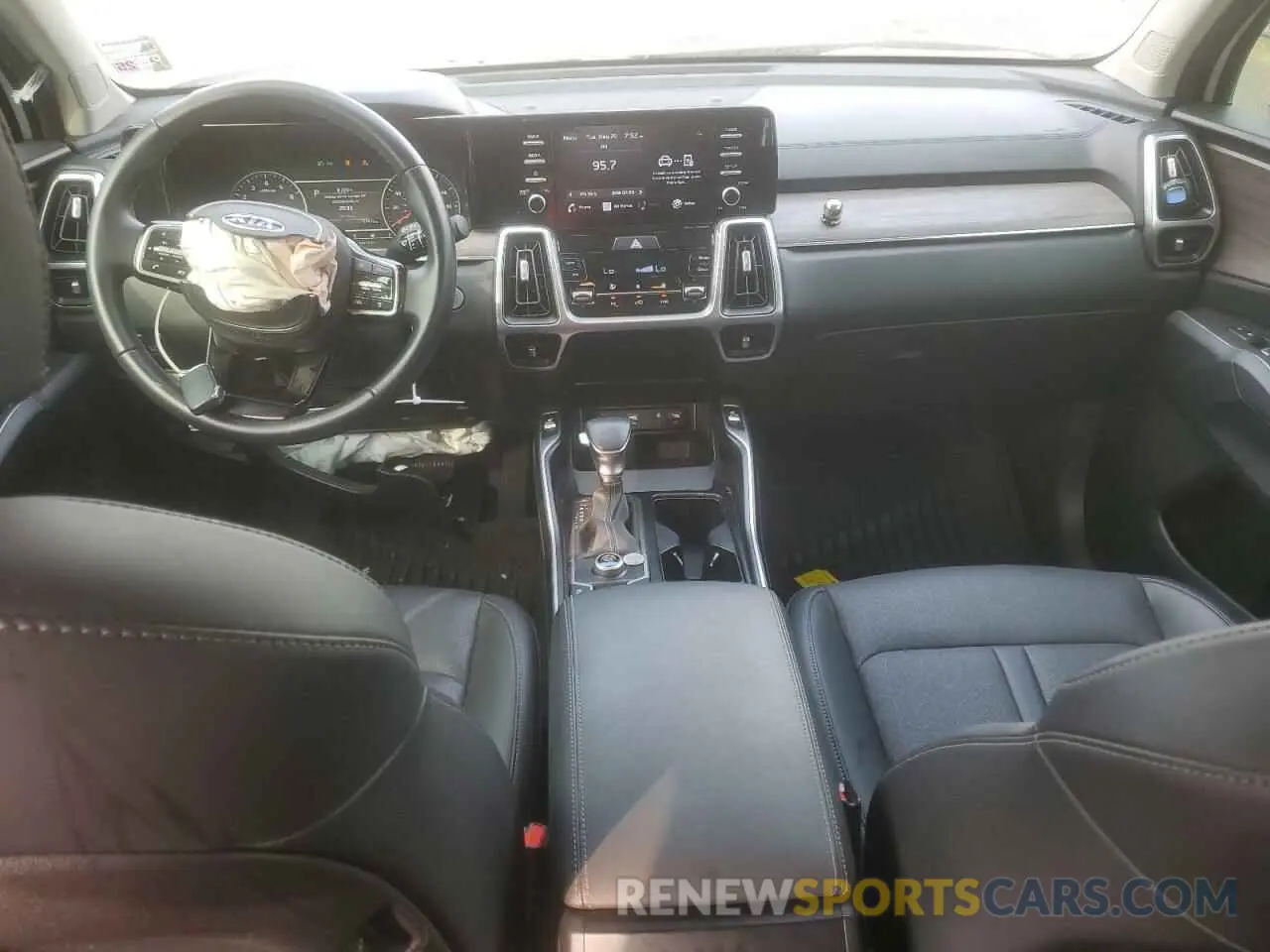 8 fotografías del automóvil dañado 5XYRH4LF4MG031145 KIA SORENTO 2021