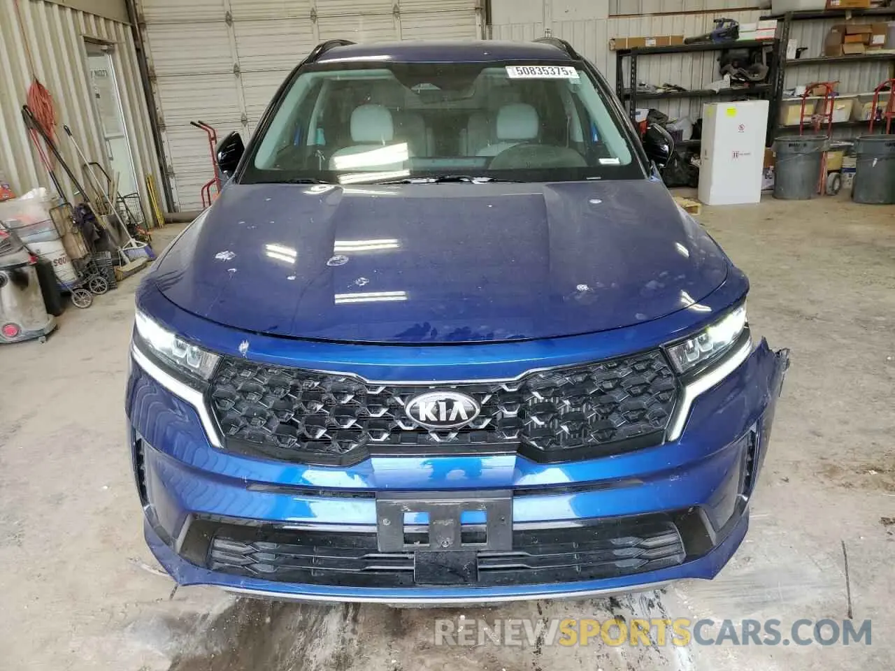 5 fotografías del automóvil dañado 5XYRH4LF4MG033283 KIA SORENTO 2021