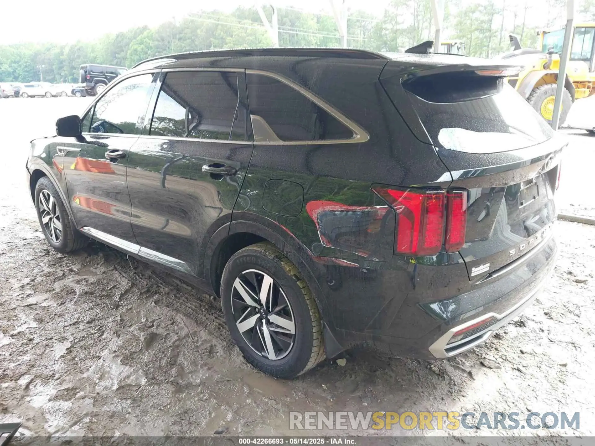 3 fotografías del automóvil dañado 5XYRH4LF8MG035053 KIA SORENTO 2021
