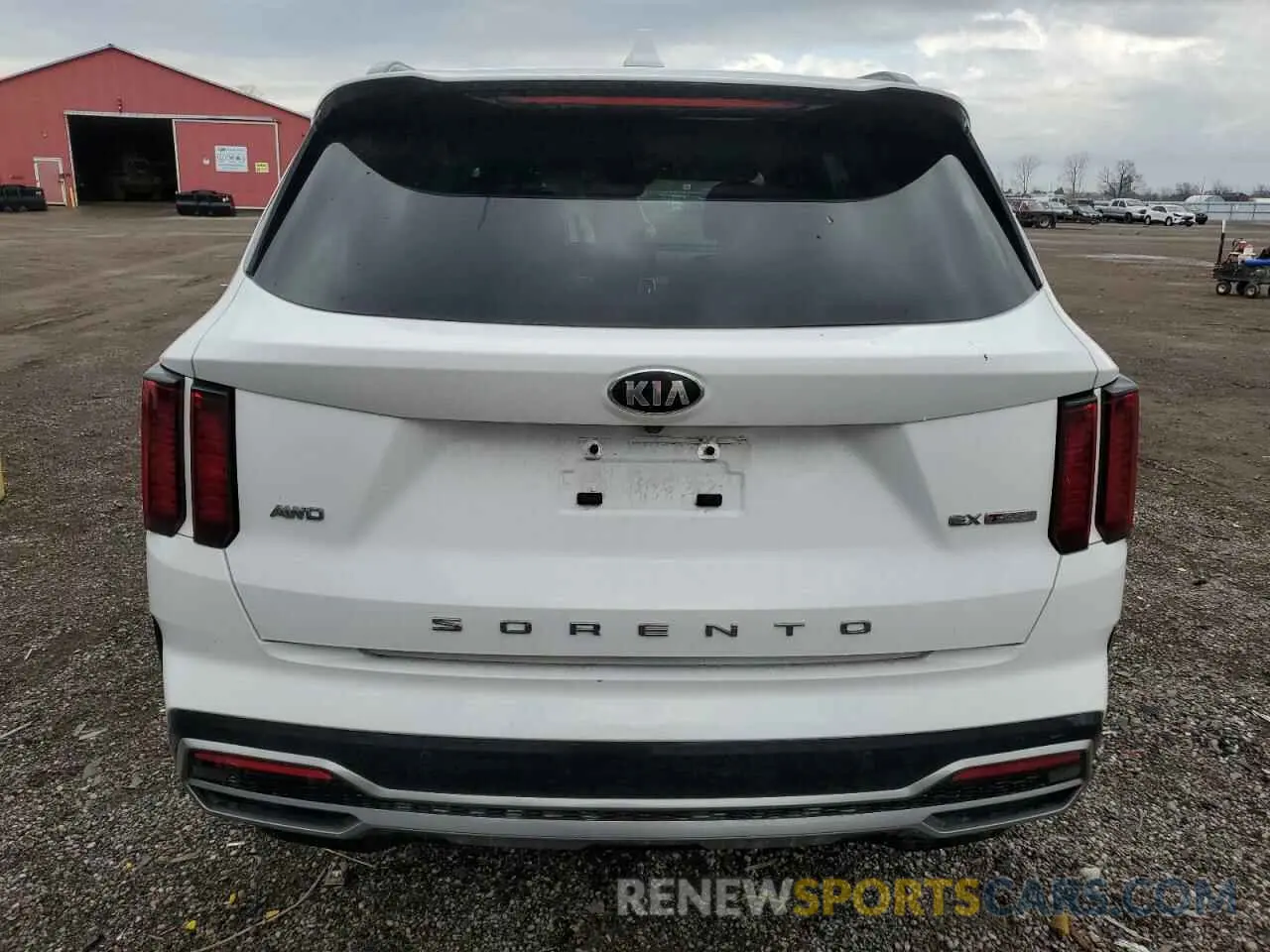 6 fotografías del automóvil dañado 5XYRHDLF2MG056500 KIA SORENTO 2021