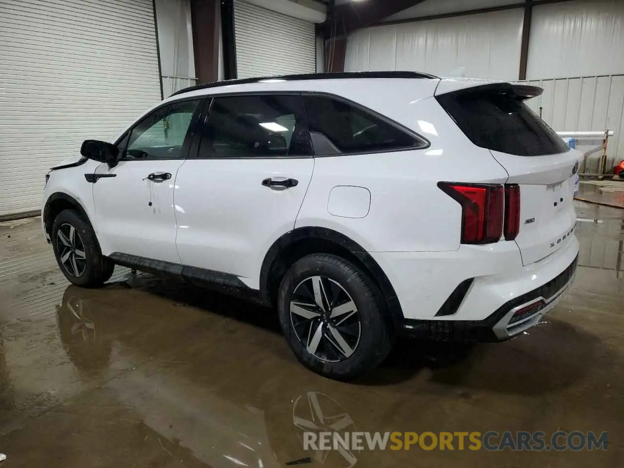 2 fotografías del automóvil dañado 5XYRHDLF2MG060255 KIA SORENTO 2021