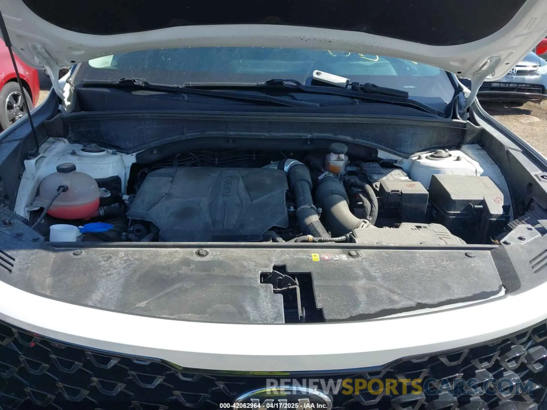 10 fotografías del automóvil dañado 5XYRHDLF7MG059909 KIA SORENTO 2021
