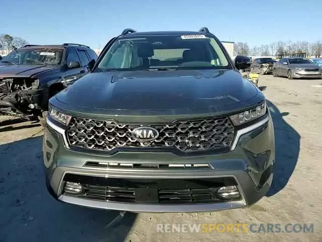 12 fotografías del automóvil dañado 5XYRHDLF7MG069355 KIA SORENTO 2021