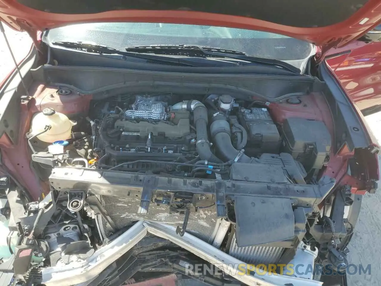 12 fotografías del automóvil dañado 5XYRK4LF0MG044721 KIA SORENTO 2021