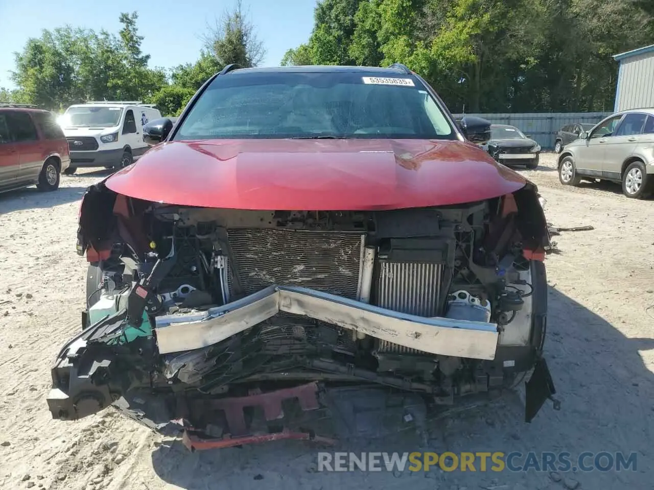 5 fotografías del automóvil dañado 5XYRK4LF0MG044721 KIA SORENTO 2021