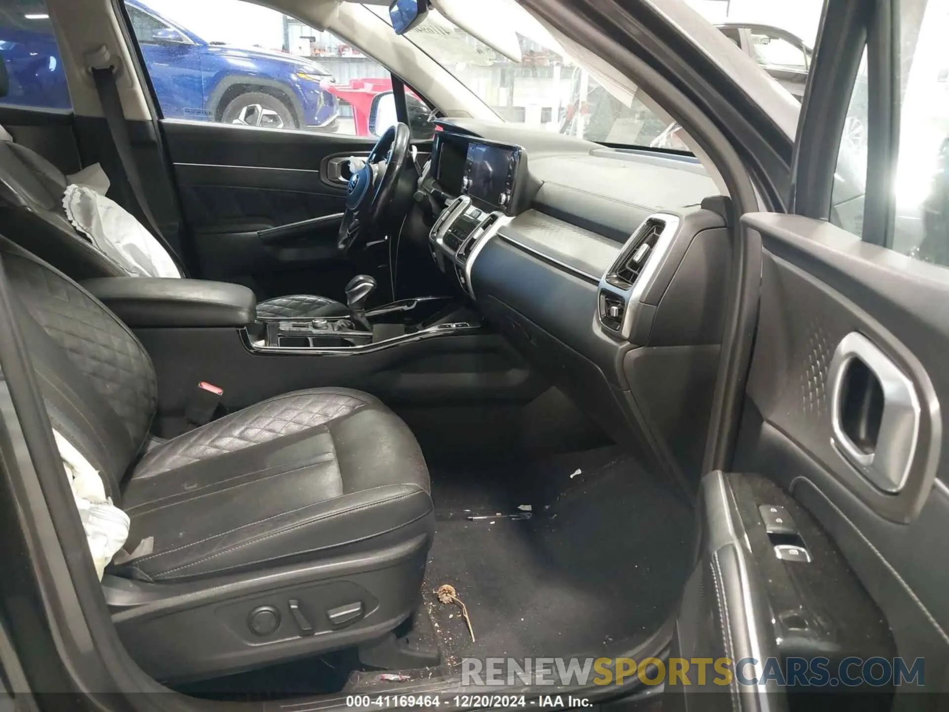 5 fotografías del automóvil dañado 5XYRK4LF1MG012179 KIA SORENTO 2021