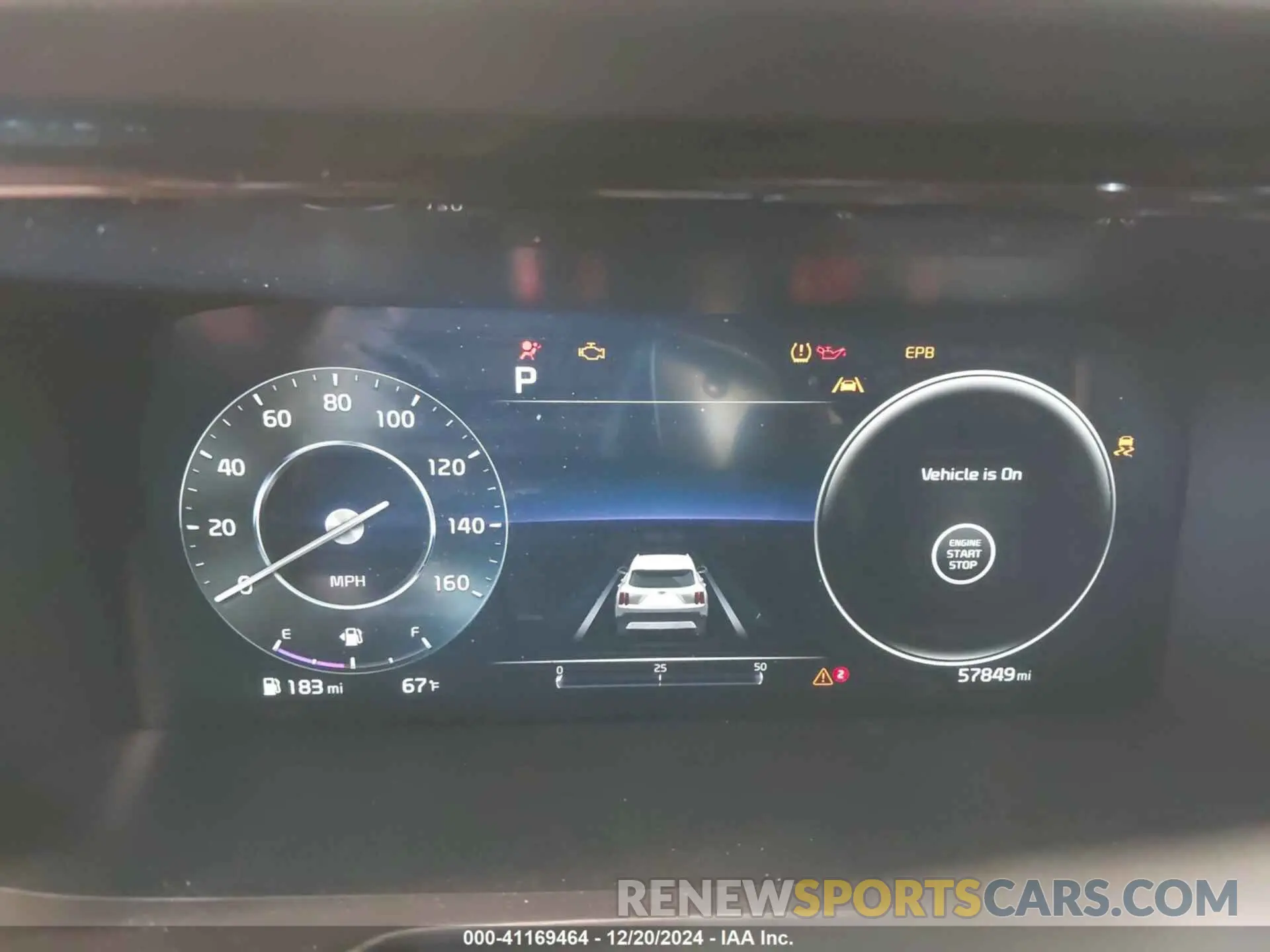 7 fotografías del automóvil dañado 5XYRK4LF1MG012179 KIA SORENTO 2021