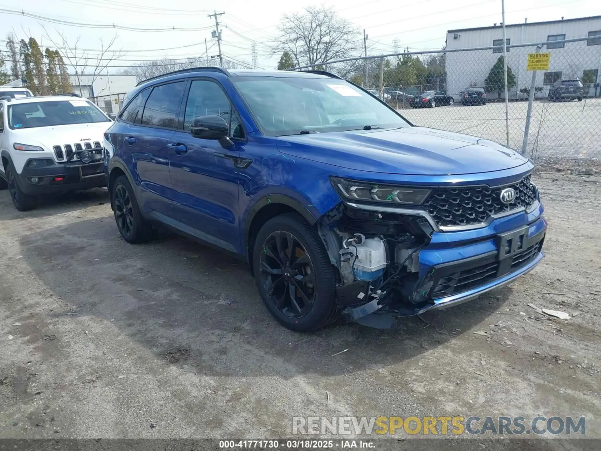 1 fotografías del automóvil dañado 5XYRK4LF1MG073547 KIA SORENTO 2021