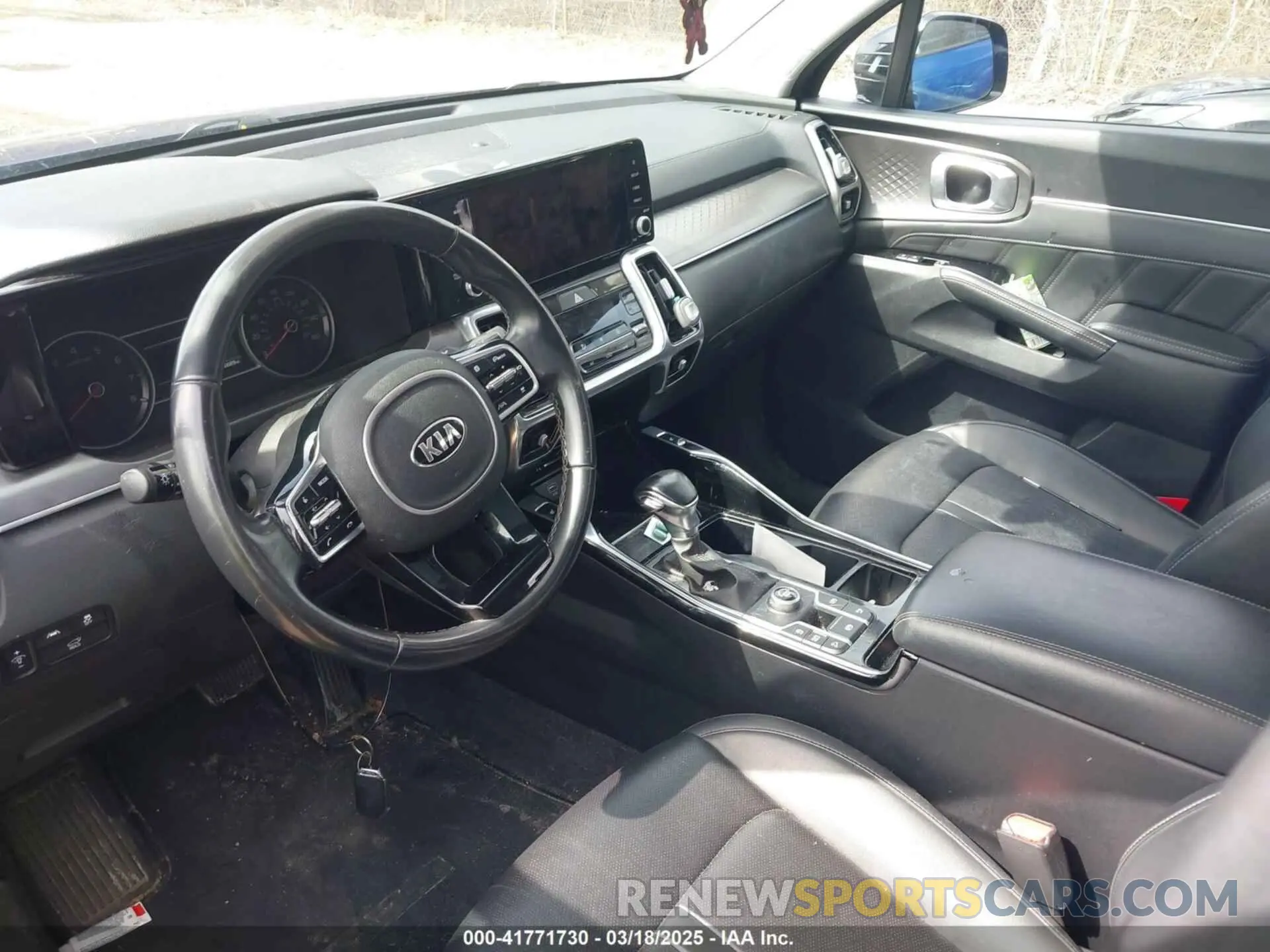 5 fotografías del automóvil dañado 5XYRK4LF1MG073547 KIA SORENTO 2021