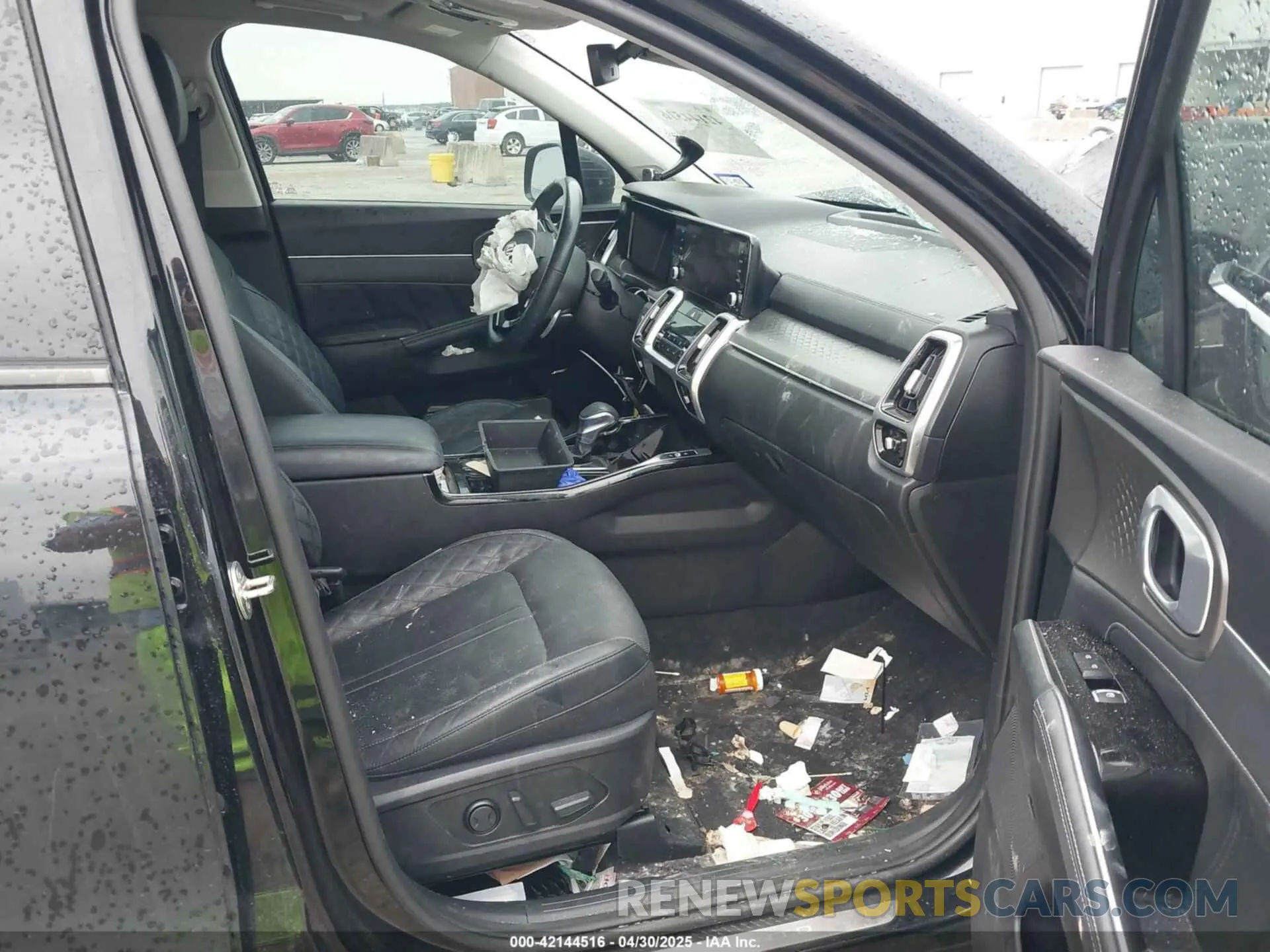 5 fotografías del automóvil dañado 5XYRK4LF2MG008853 KIA SORENTO 2021
