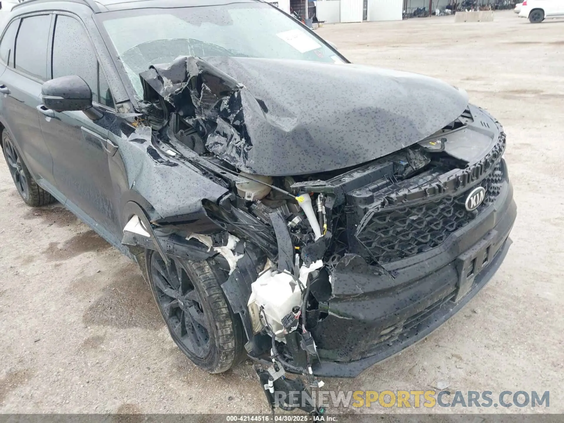 6 fotografías del automóvil dañado 5XYRK4LF2MG008853 KIA SORENTO 2021