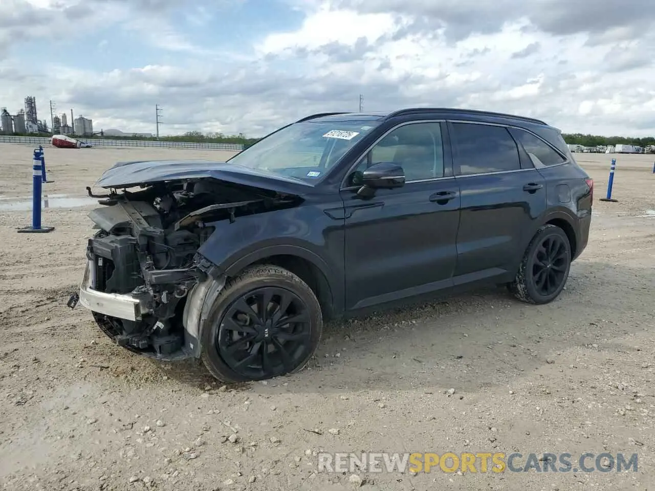1 fotografías del automóvil dañado 5XYRK4LF2MG026897 KIA SORENTO 2021