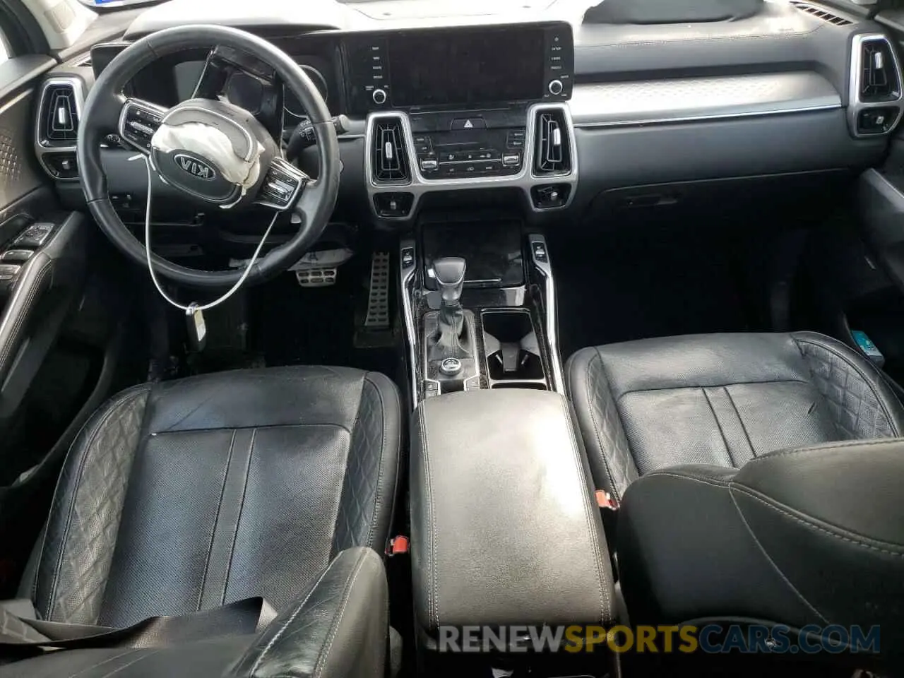8 fotografías del automóvil dañado 5XYRK4LF2MG026897 KIA SORENTO 2021