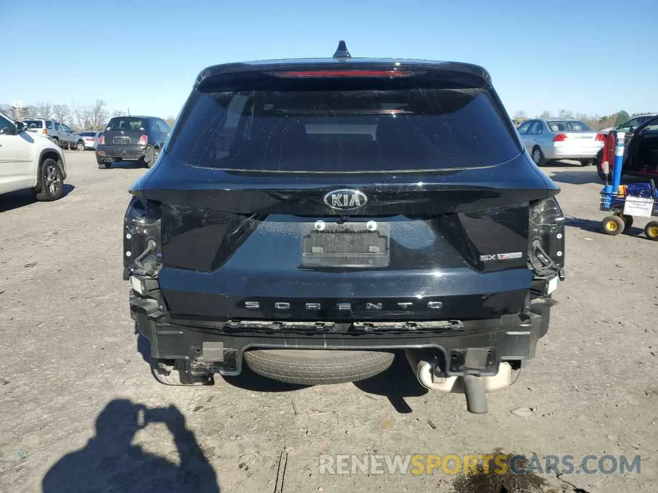 6 fotografías del automóvil dañado 5XYRK4LF2MG048527 KIA SORENTO 2021