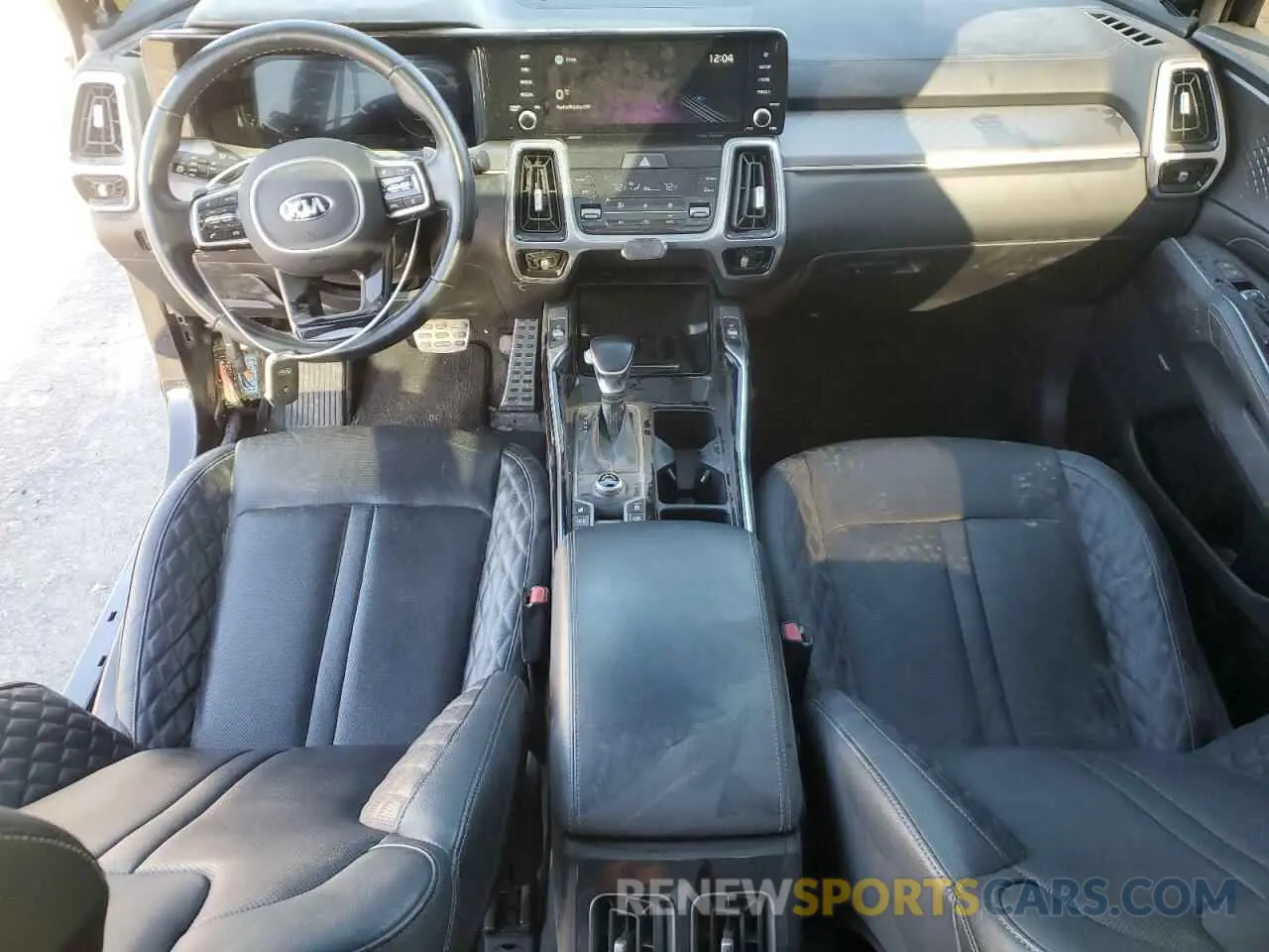8 fotografías del automóvil dañado 5XYRK4LF2MG048527 KIA SORENTO 2021