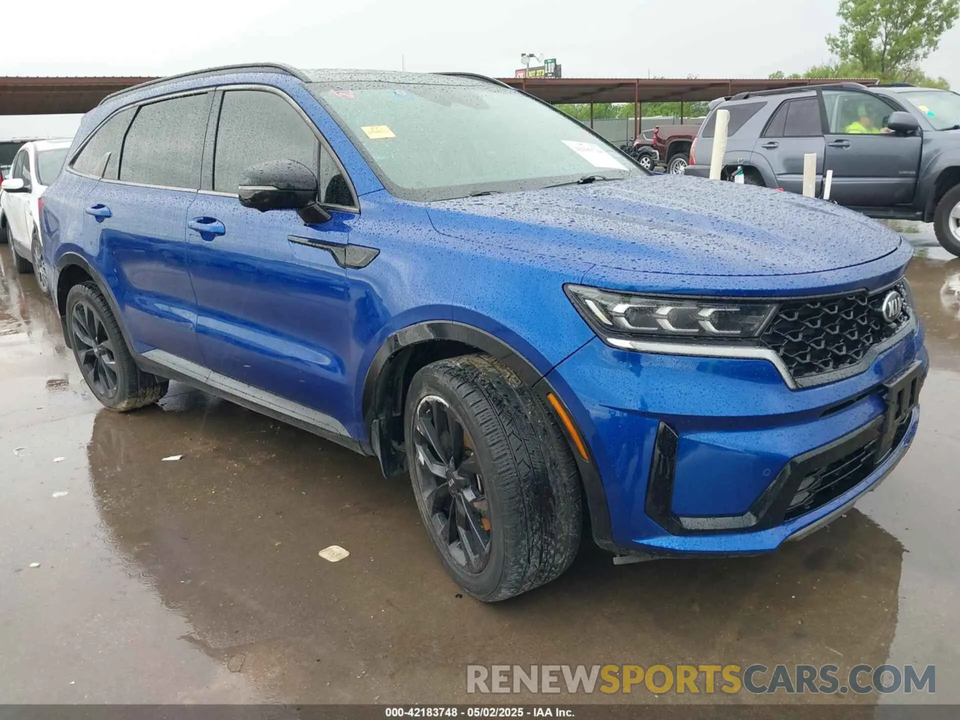 1 fotografías del automóvil dañado 5XYRK4LF4MG028358 KIA SORENTO 2021