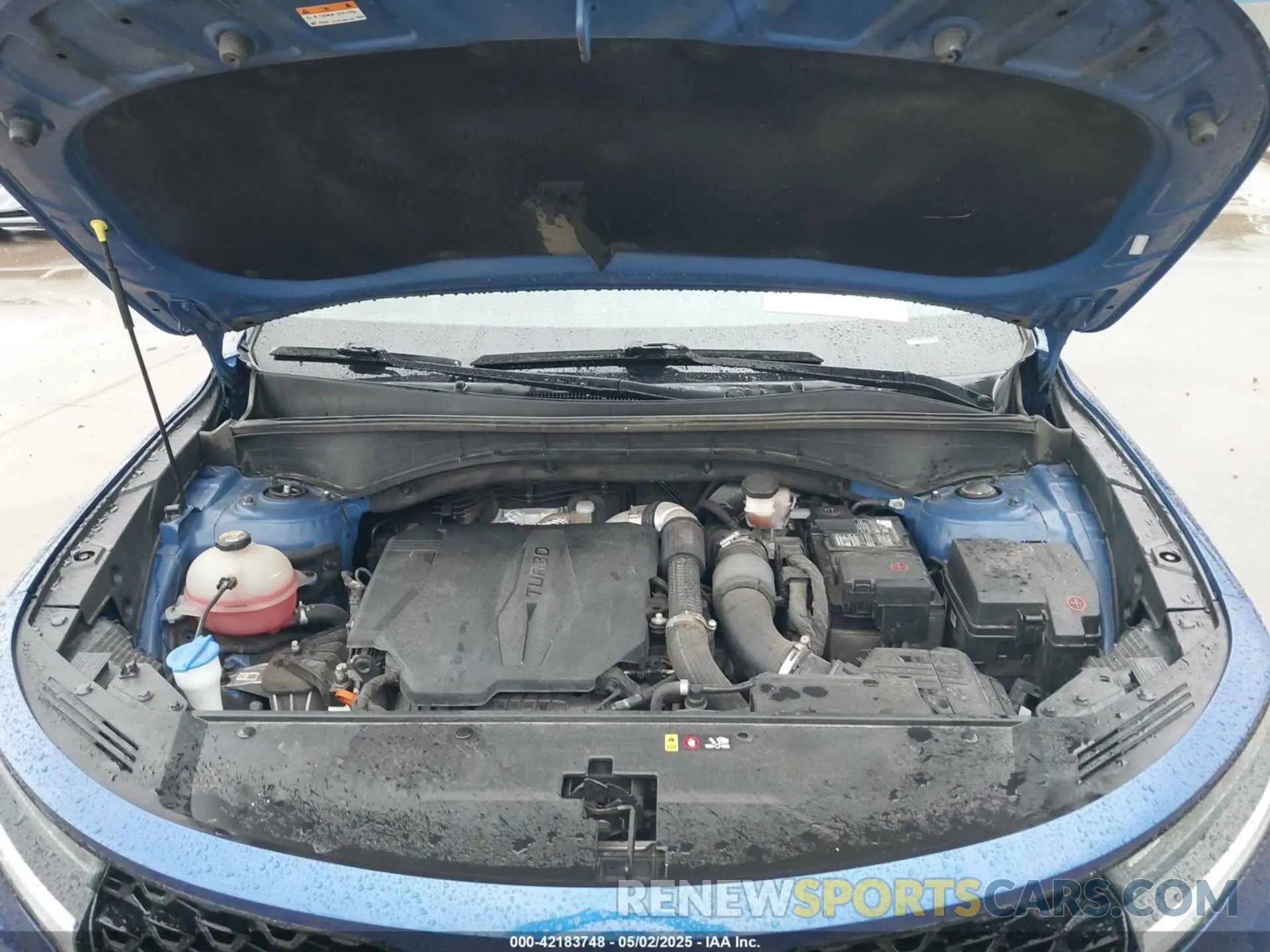 10 fotografías del automóvil dañado 5XYRK4LF4MG028358 KIA SORENTO 2021