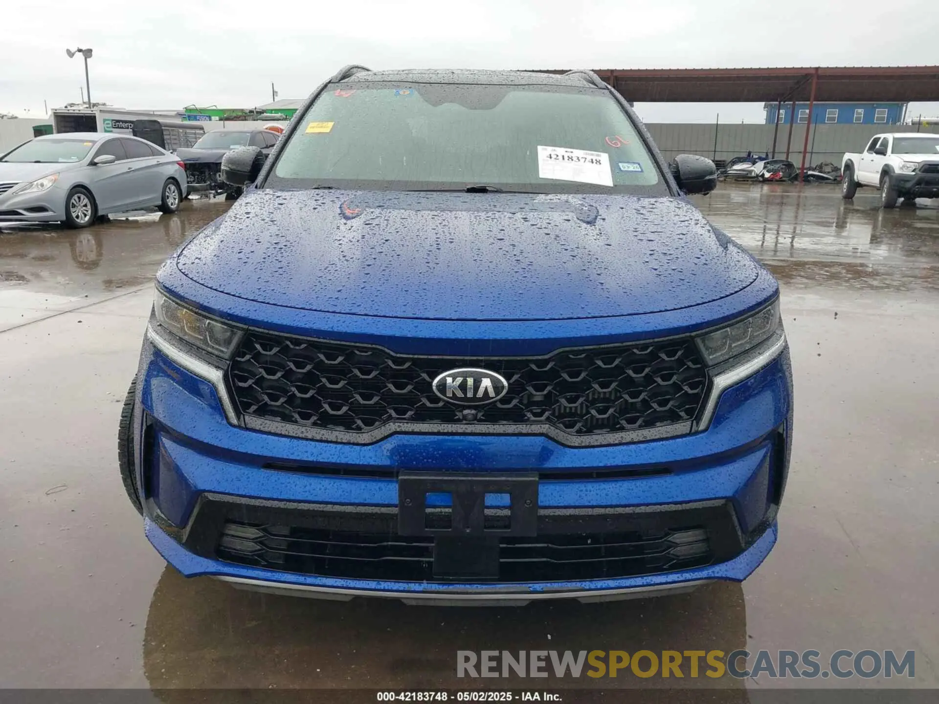 11 fotografías del automóvil dañado 5XYRK4LF4MG028358 KIA SORENTO 2021