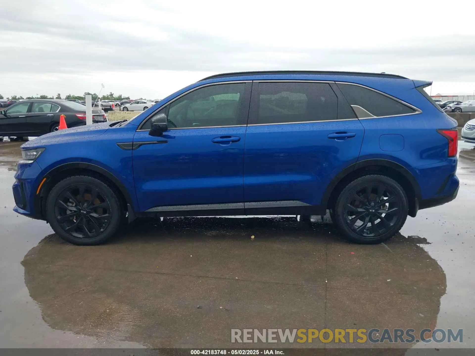 13 fotografías del automóvil dañado 5XYRK4LF4MG028358 KIA SORENTO 2021