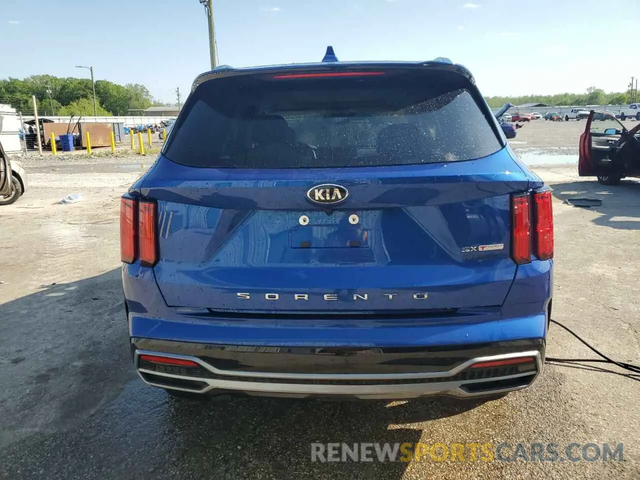 6 fotografías del automóvil dañado 5XYRK4LF5MG022911 KIA SORENTO 2021