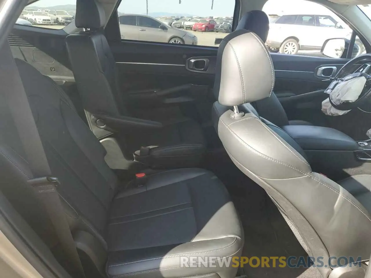 10 fotografías del automóvil dañado 5XYRK4LF5MG038347 KIA SORENTO 2021