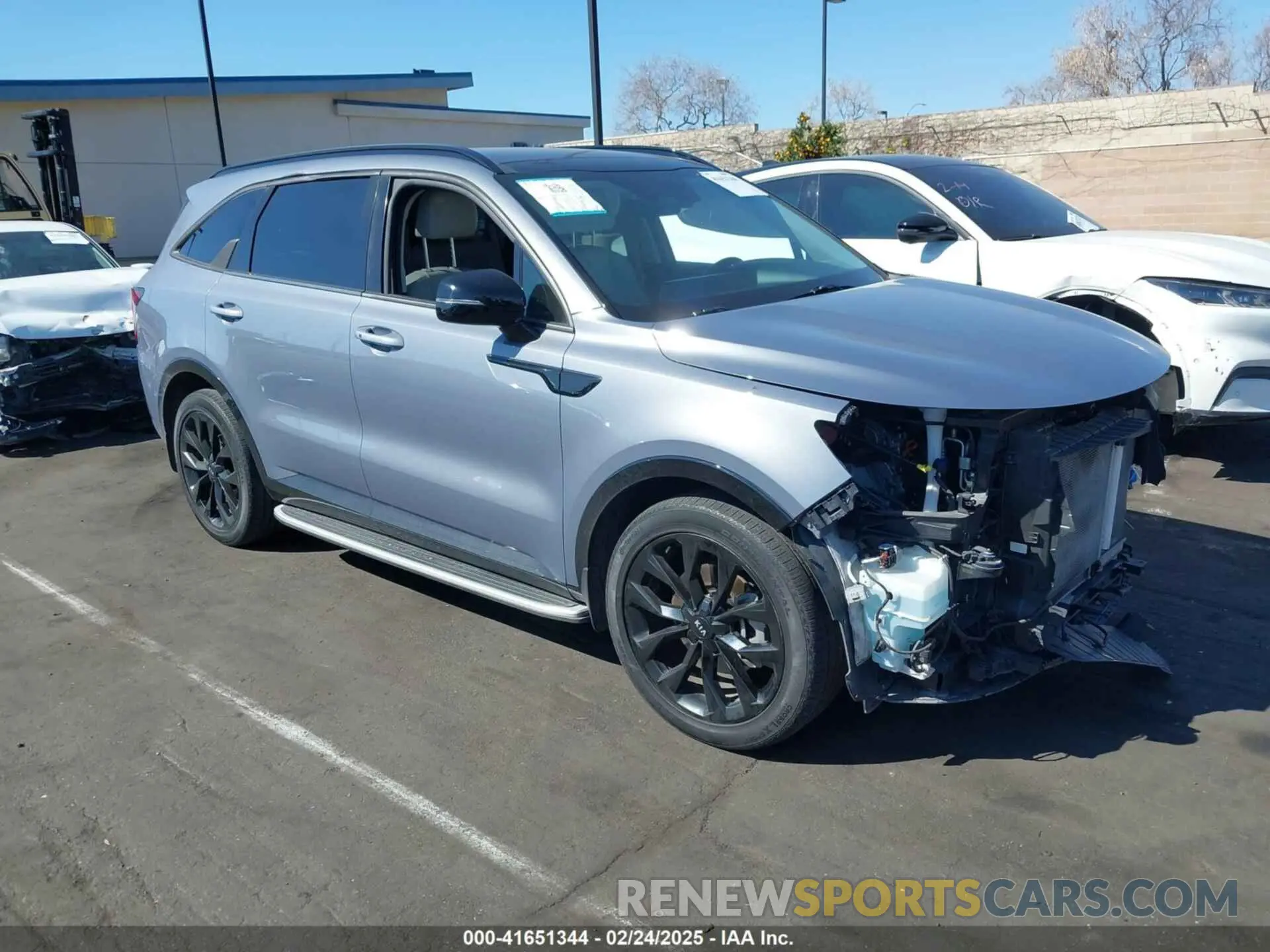 1 fotografías del automóvil dañado 5XYRK4LF6MG073379 KIA SORENTO 2021