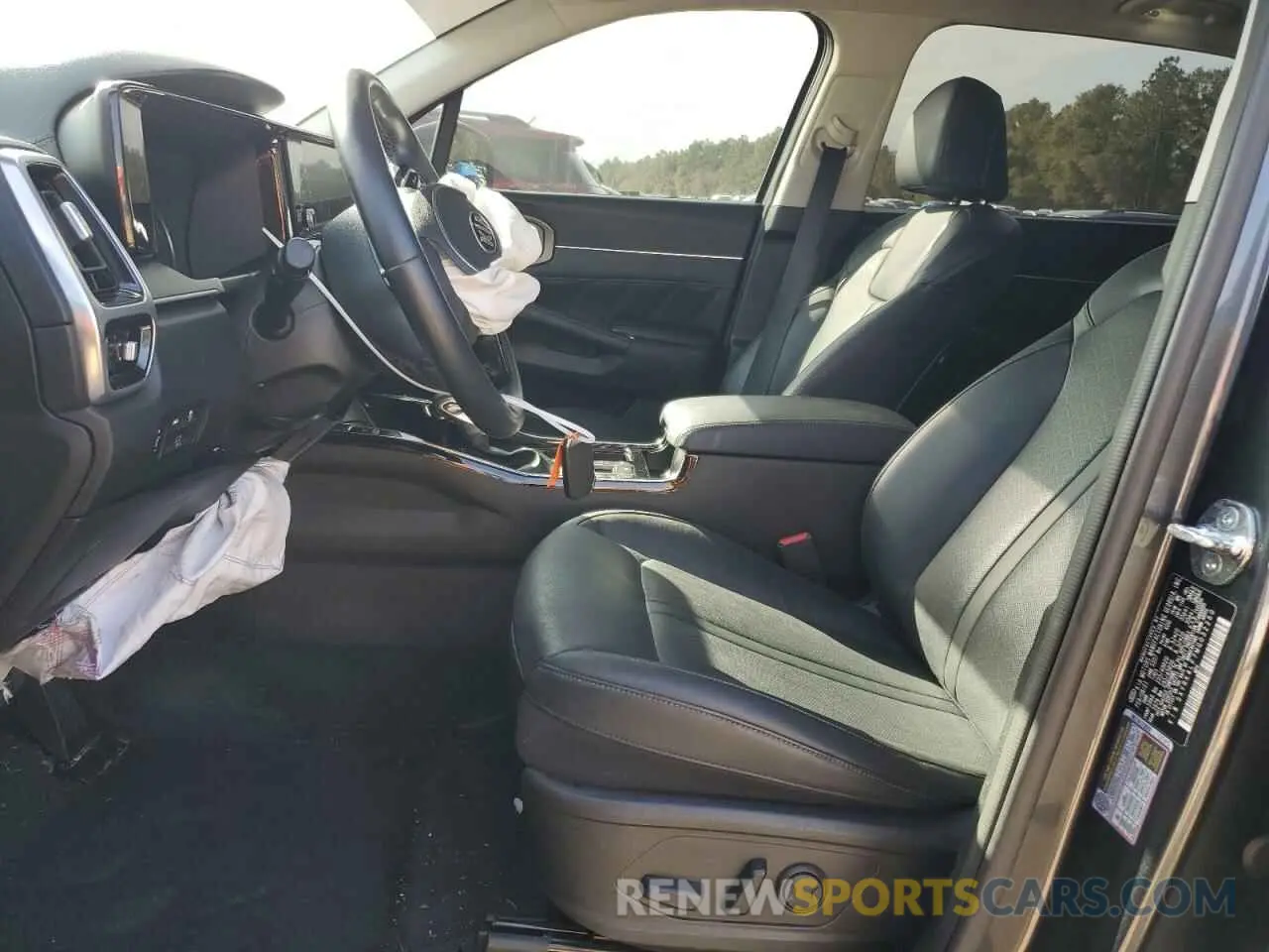 7 fotografías del automóvil dañado 5XYRK4LF7MG032260 KIA SORENTO 2021