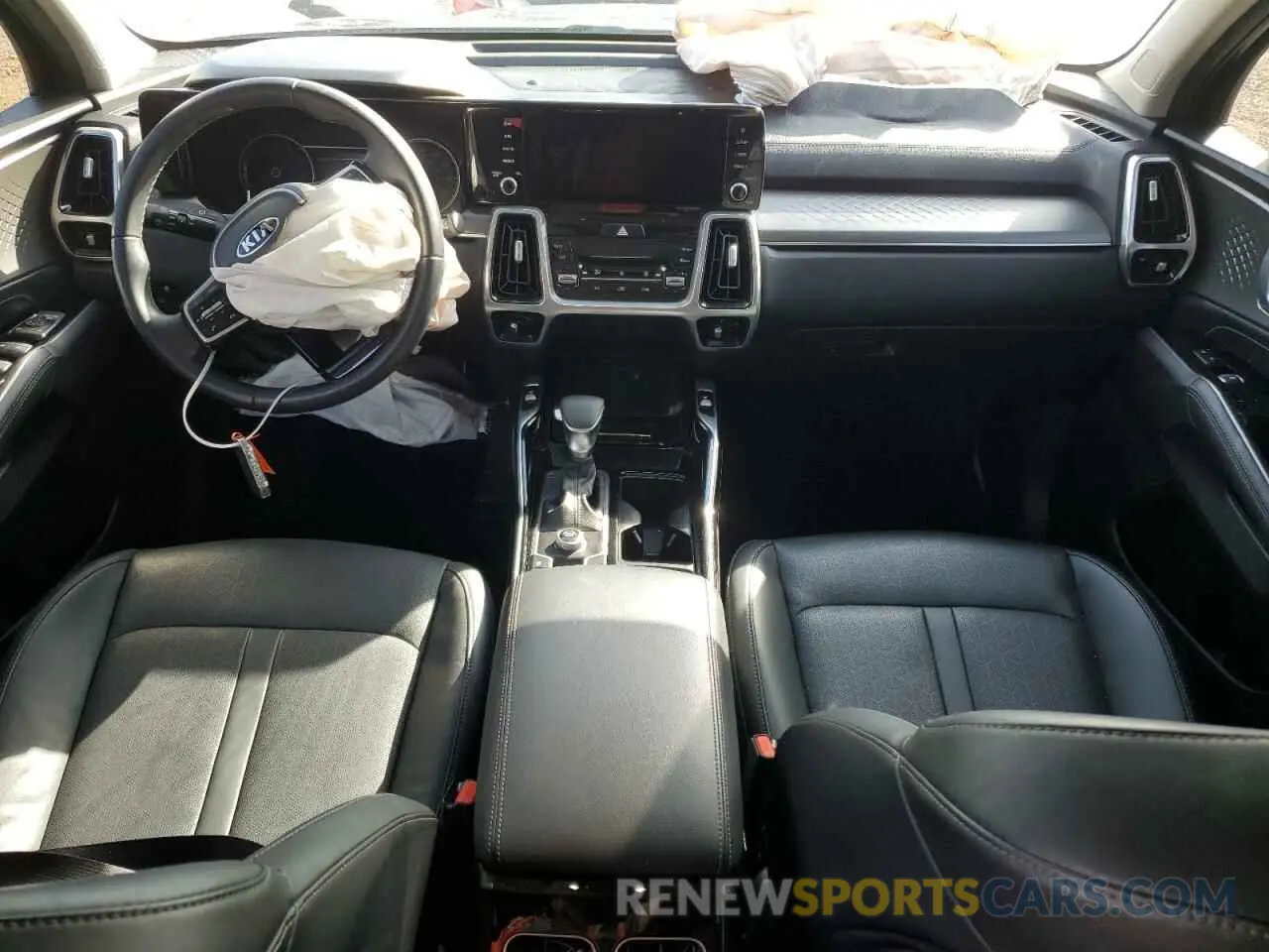 8 fotografías del automóvil dañado 5XYRK4LF7MG032260 KIA SORENTO 2021